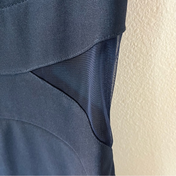 BRAND NEW Dark Navy Blue Bodycon Dress (S) - Picture 2 of 3